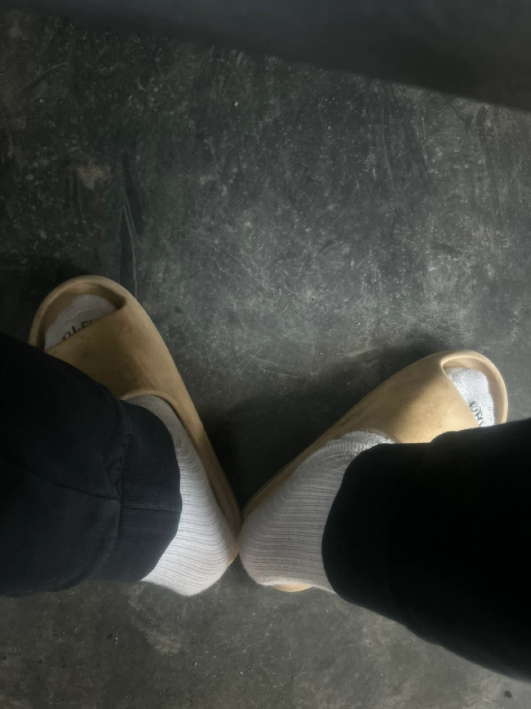 Tan Slide Sandals - photo 3