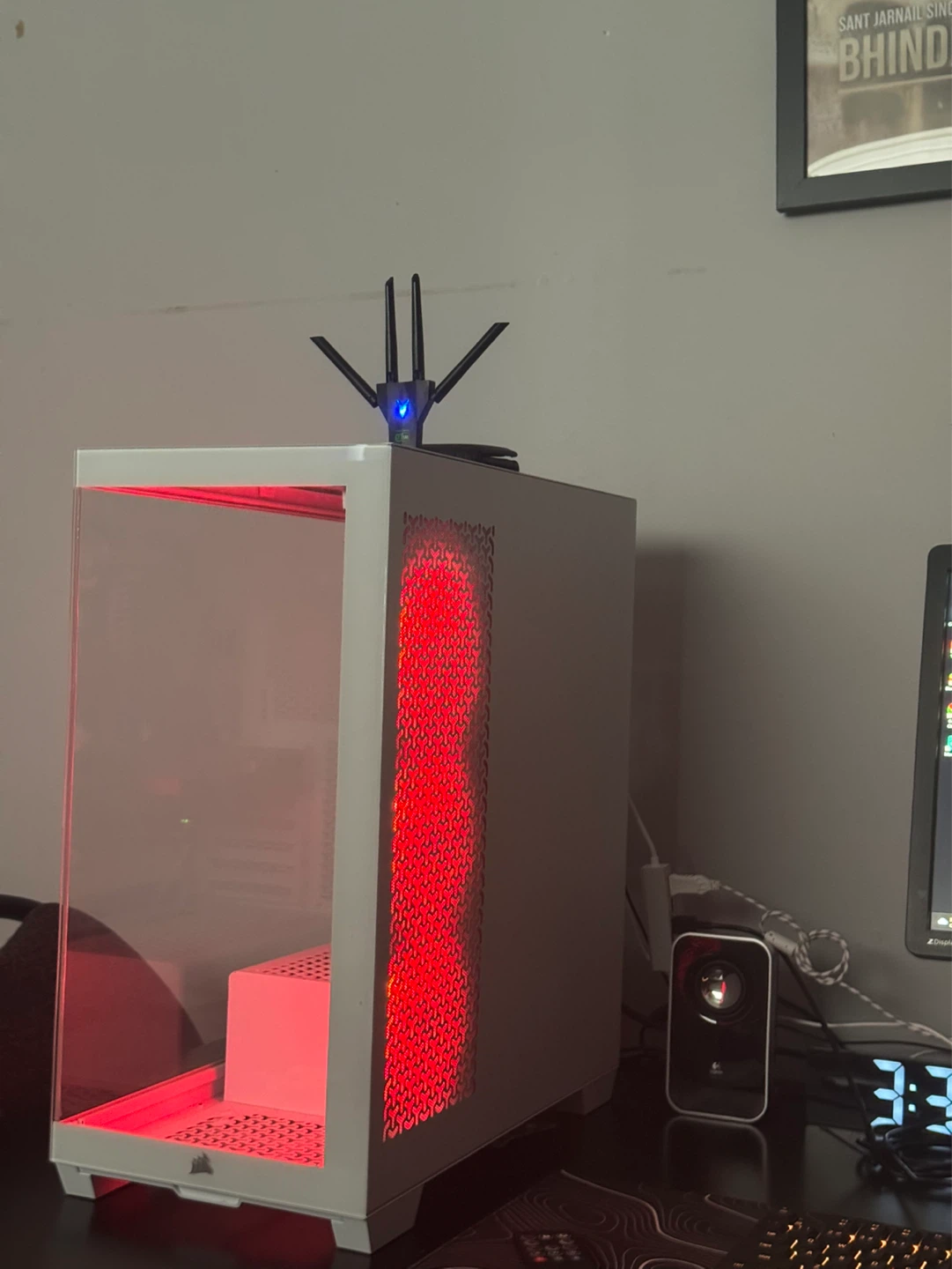 Corsair 4000D Airflow ATX Mid-Tower Case - White