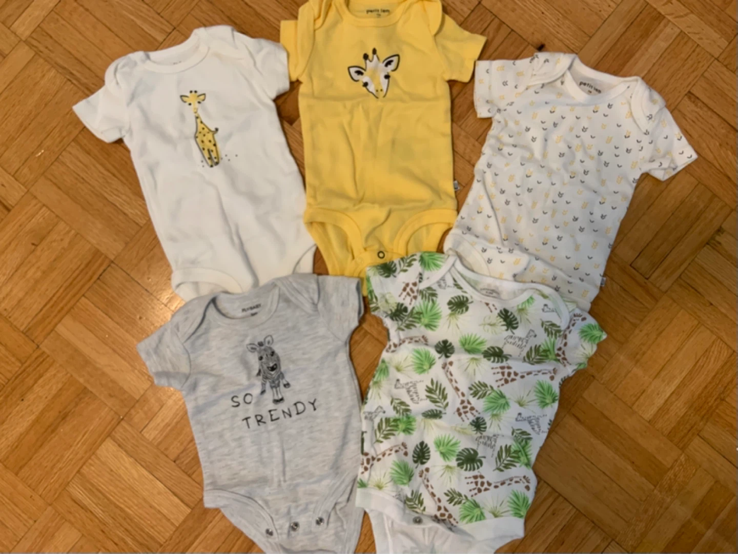 Baby Onesies - 5 Pack