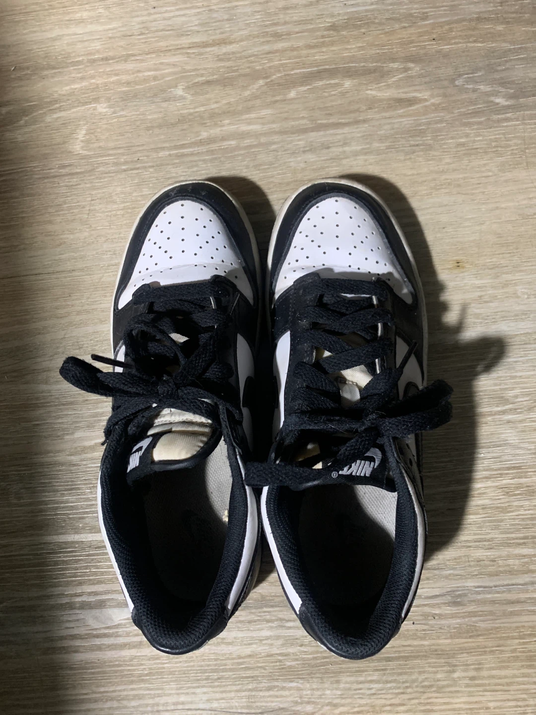 Nike Dunk Low Sneakers - Black/White - photo 2