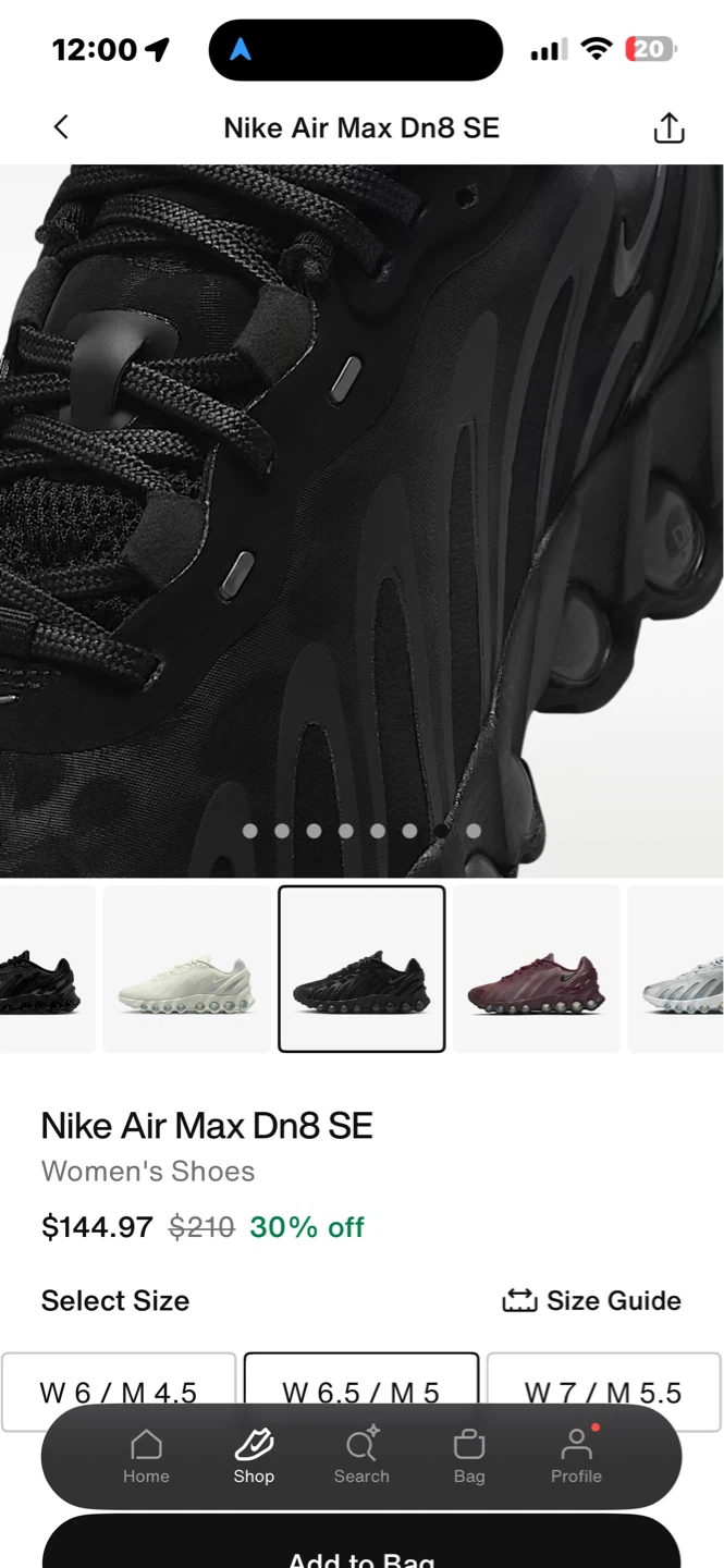 Nike Air Max Dn SE Women's Shoes - Black - photo 2