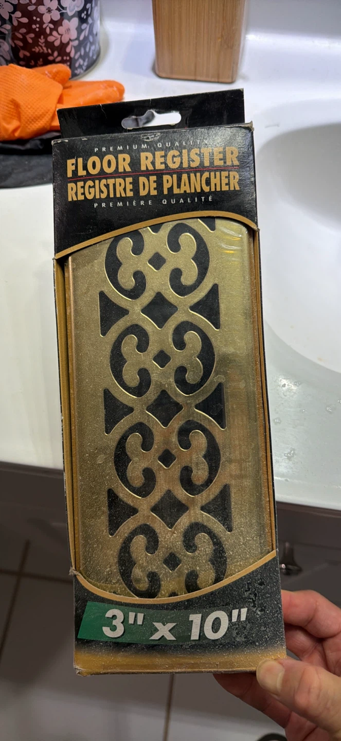 Imperial Floor Register 3" x 10"