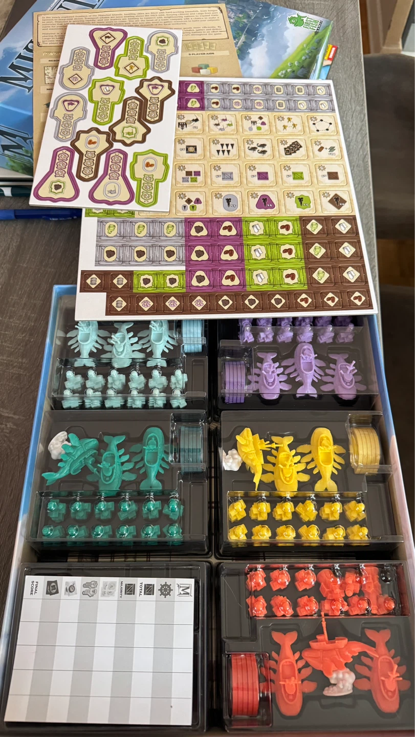 Kickstarter edition of the Mistwind Board Game - photo 2