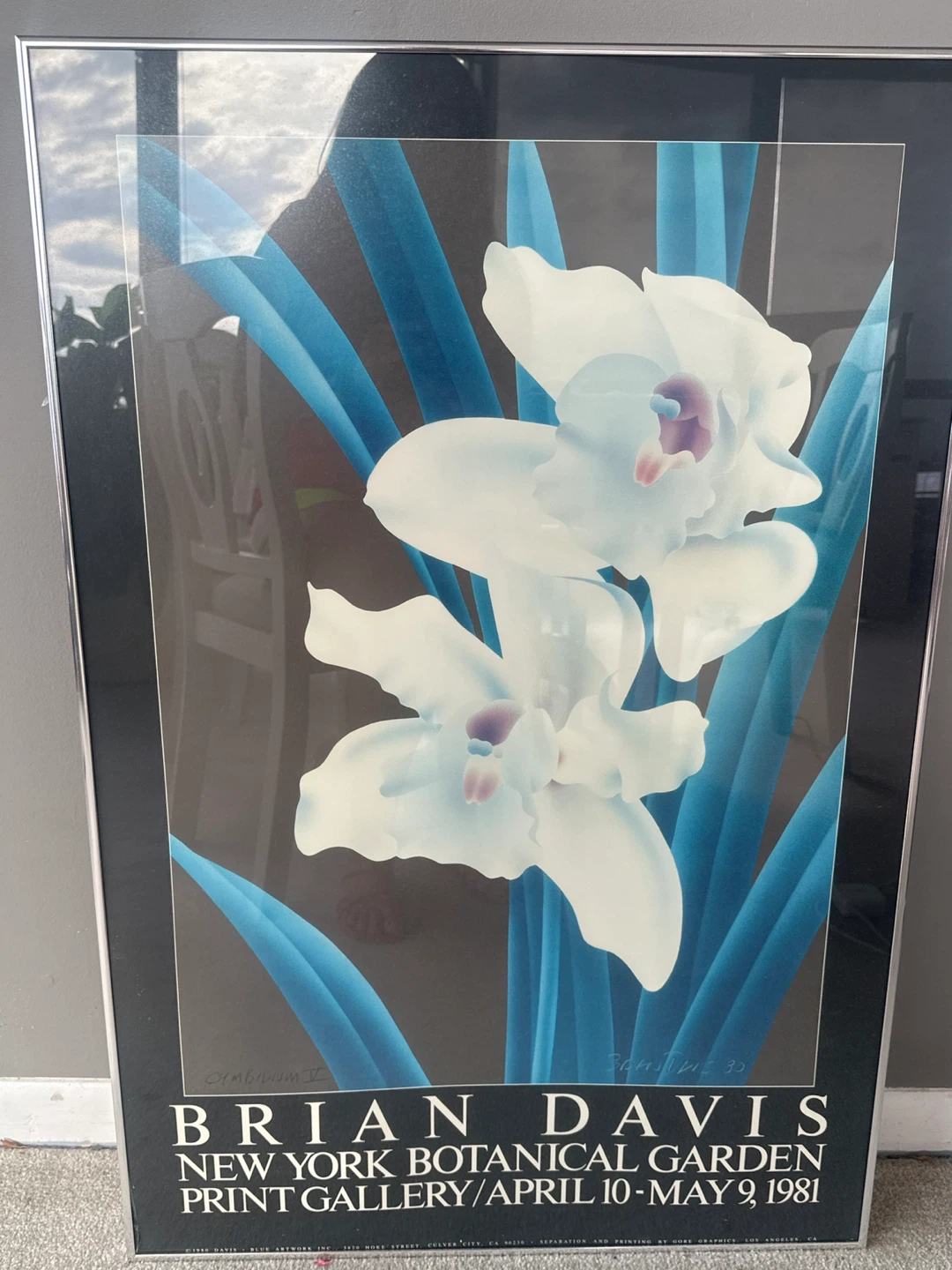 Brian Davis New York Botanical Garden Print - Orchids - photo 2