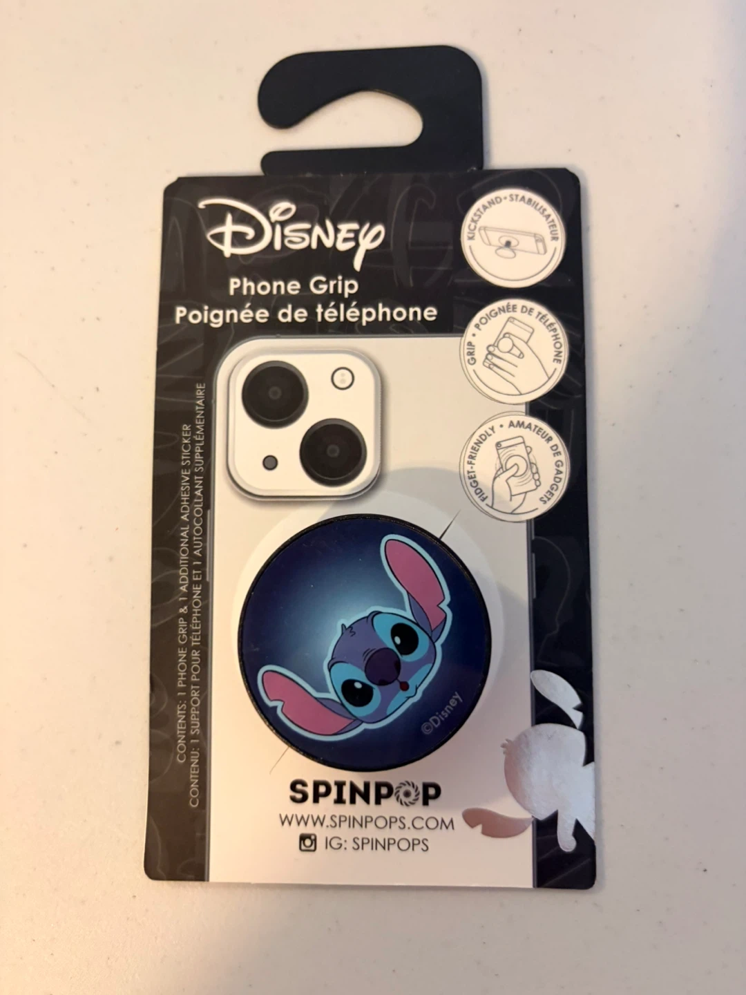 Disney Stitch Spin Pop Phone Grip