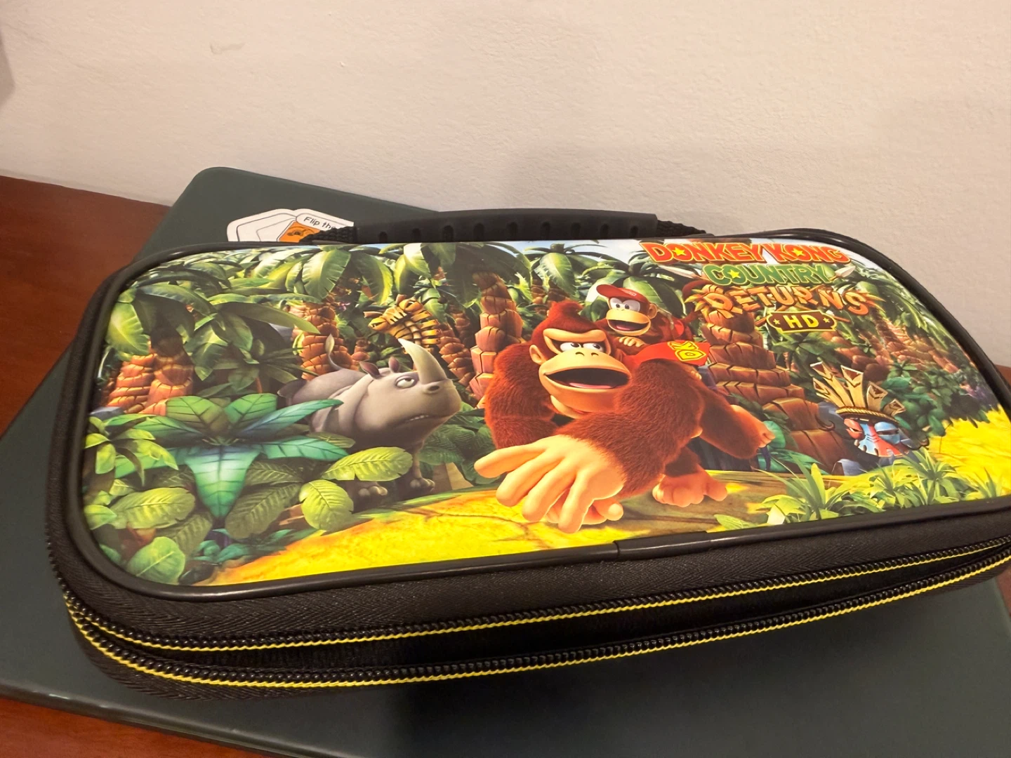 Nintendo Switch Console with Donkey Kong Case