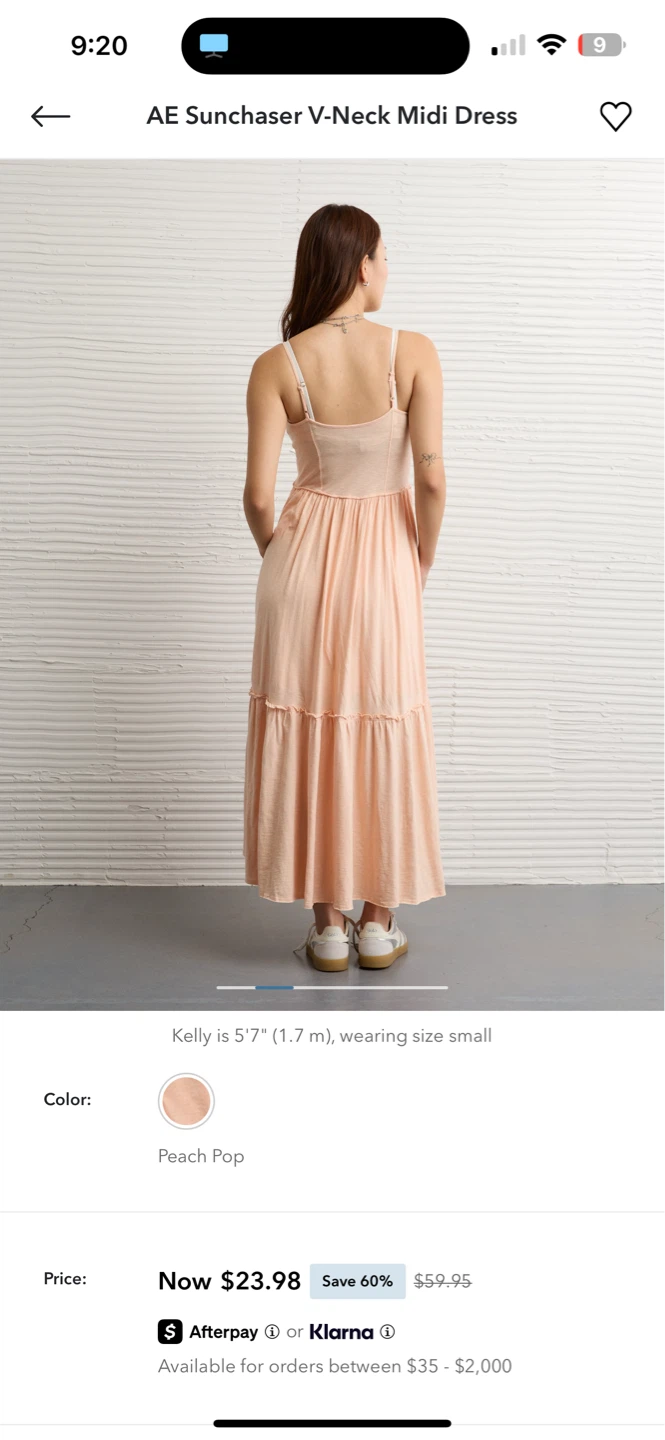 AE Sunchaser V-Neck Midi Dress - photo 2