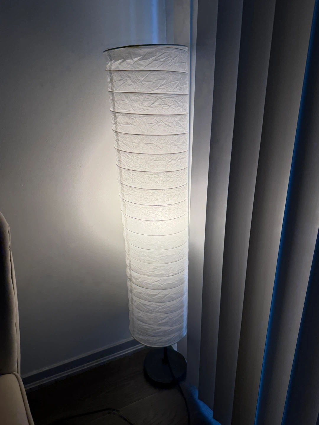IKEA - White Paper Floor Lamp