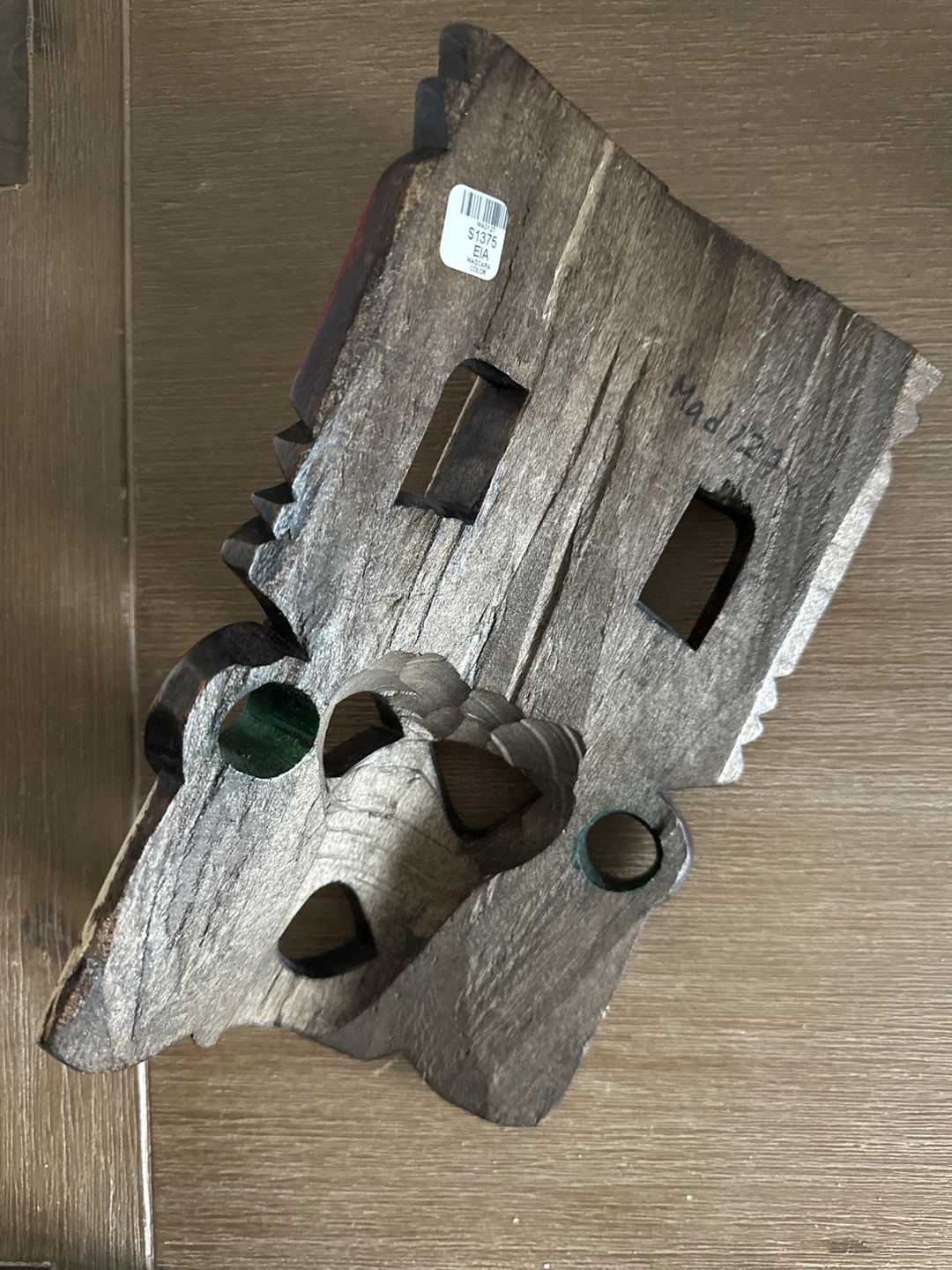 Hand Carved Wooden Mask Mexican decoration - photo 2