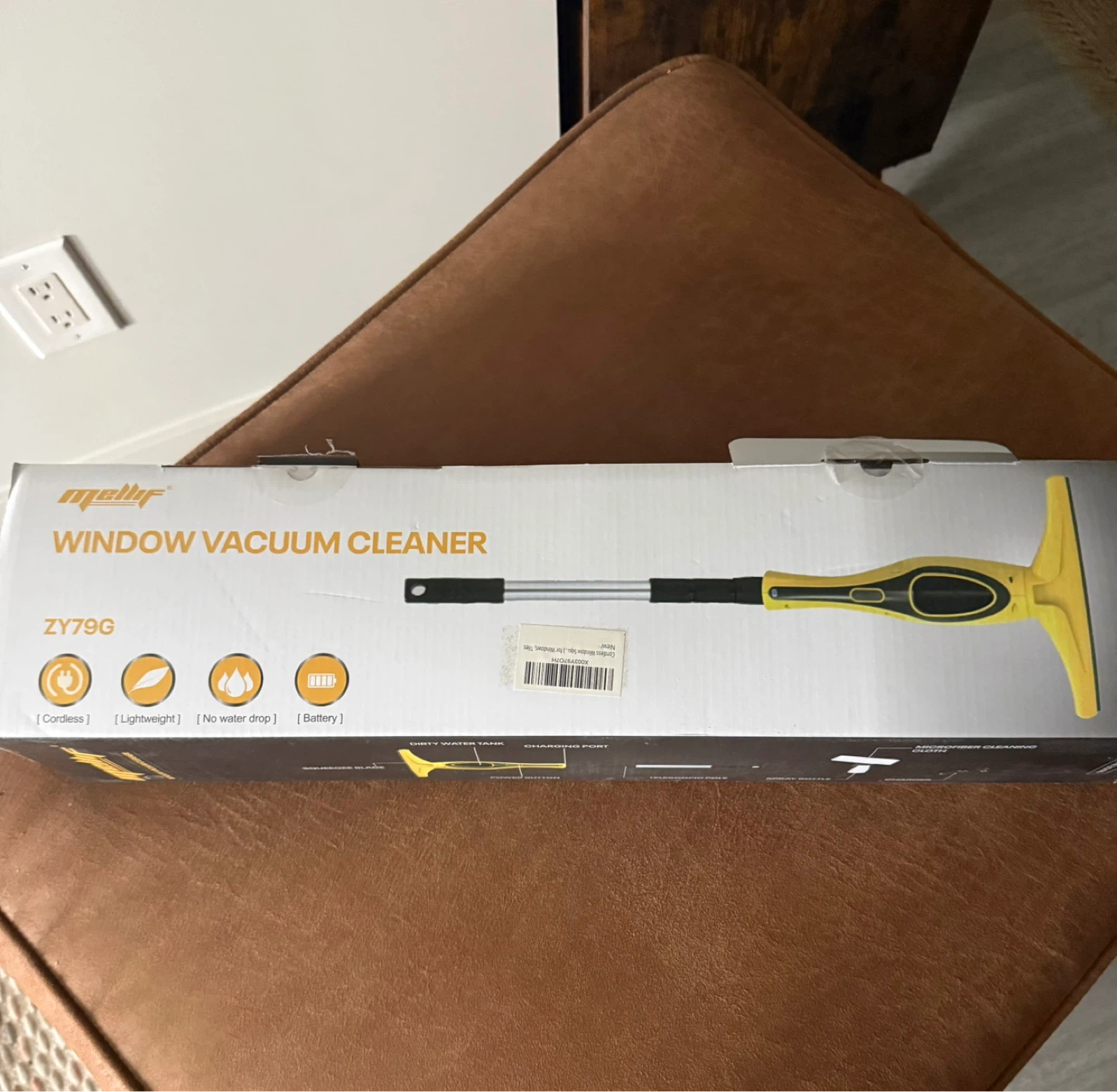 Cordless Window Squeegee Vacuum, - photo 2