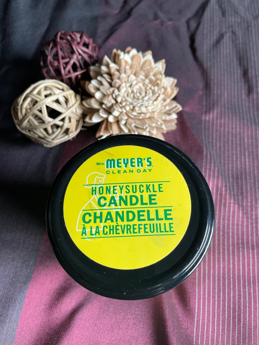 Mrs. Meyer's Honeysuckle Soy Scented Candle - photo 2