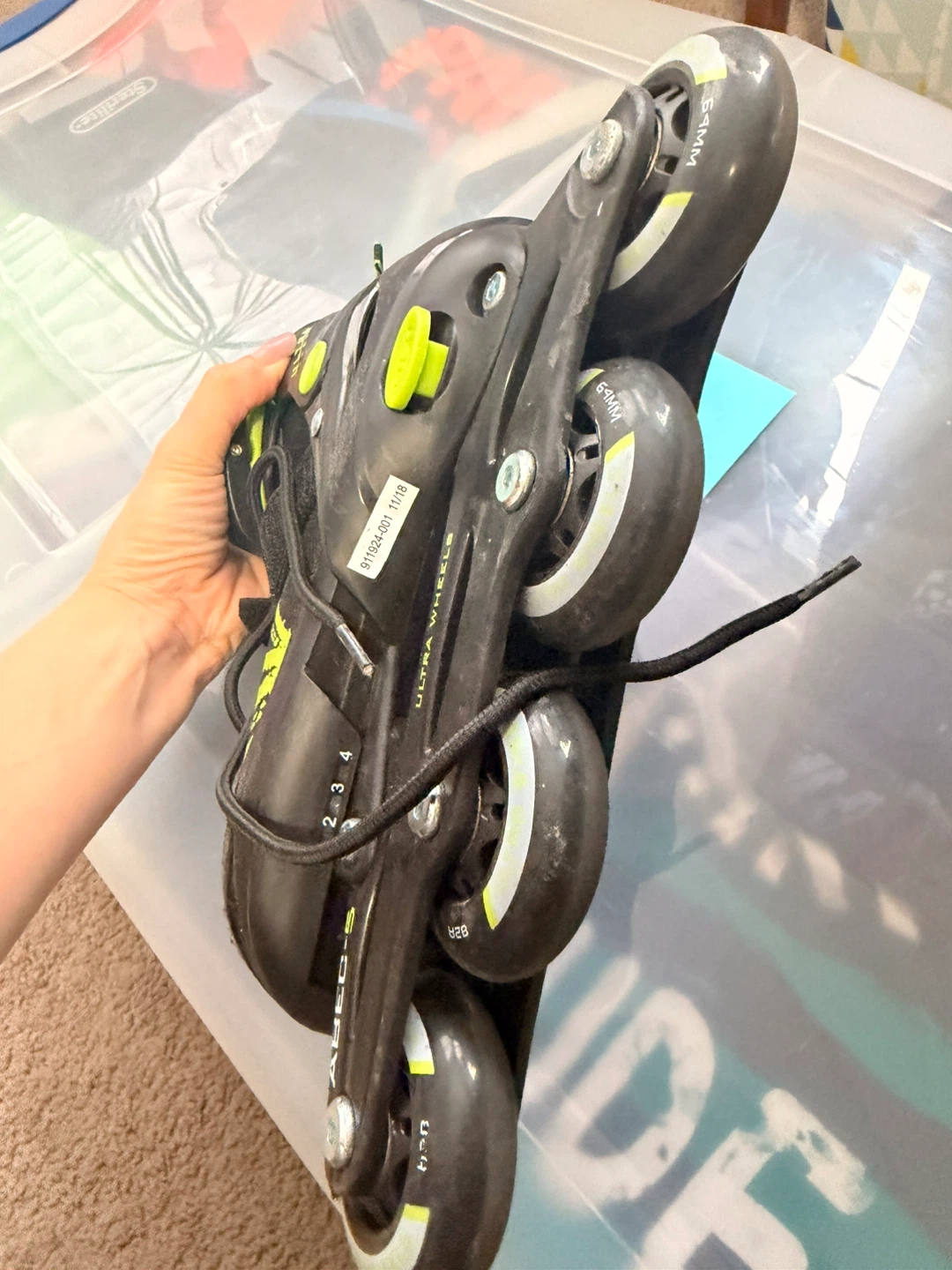 Ultra Wheels Inline Skates Size 14 - photo 3