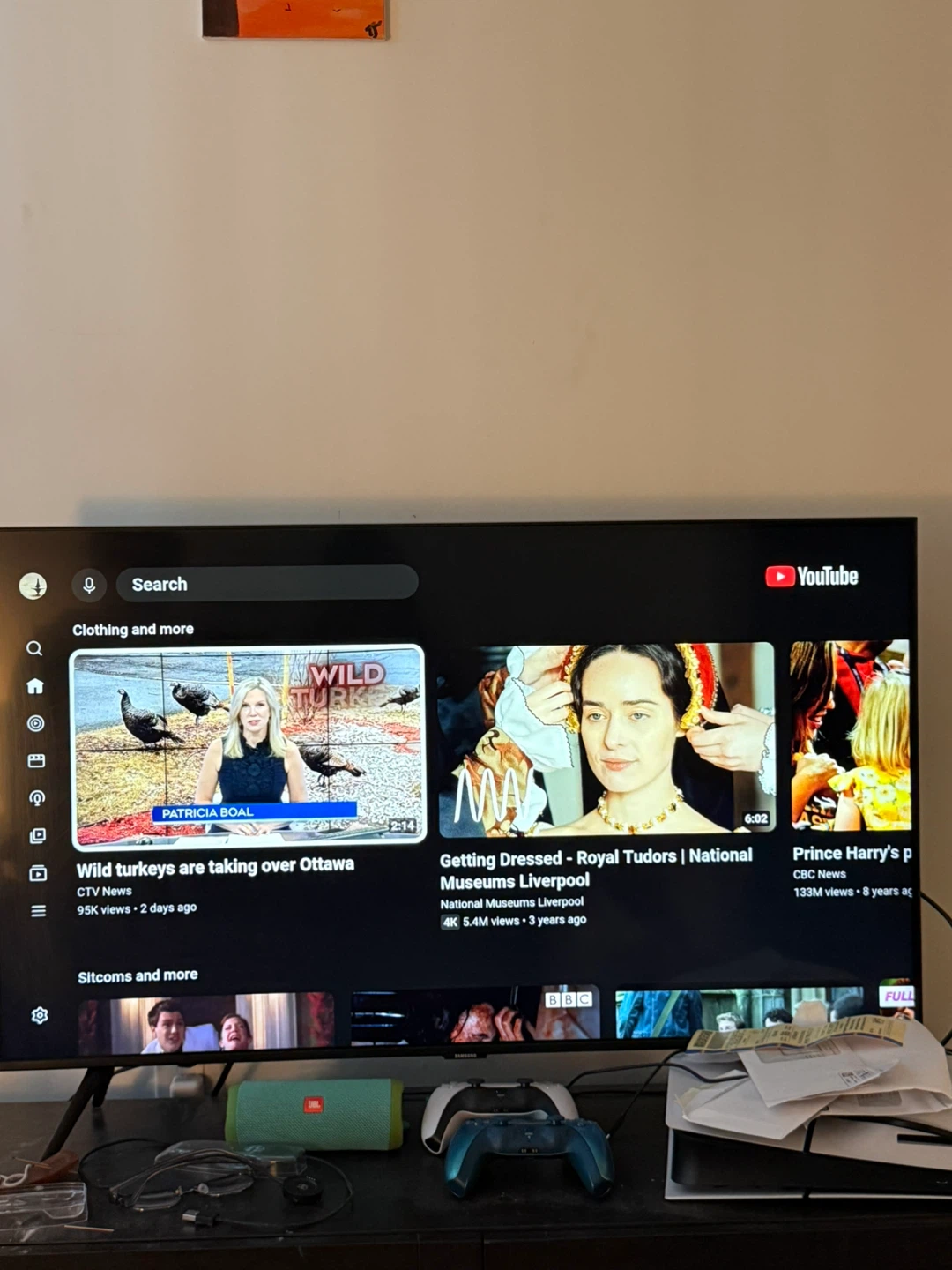 Samsung LED 4K TV 43” Samsung UN43TU8000FXZA