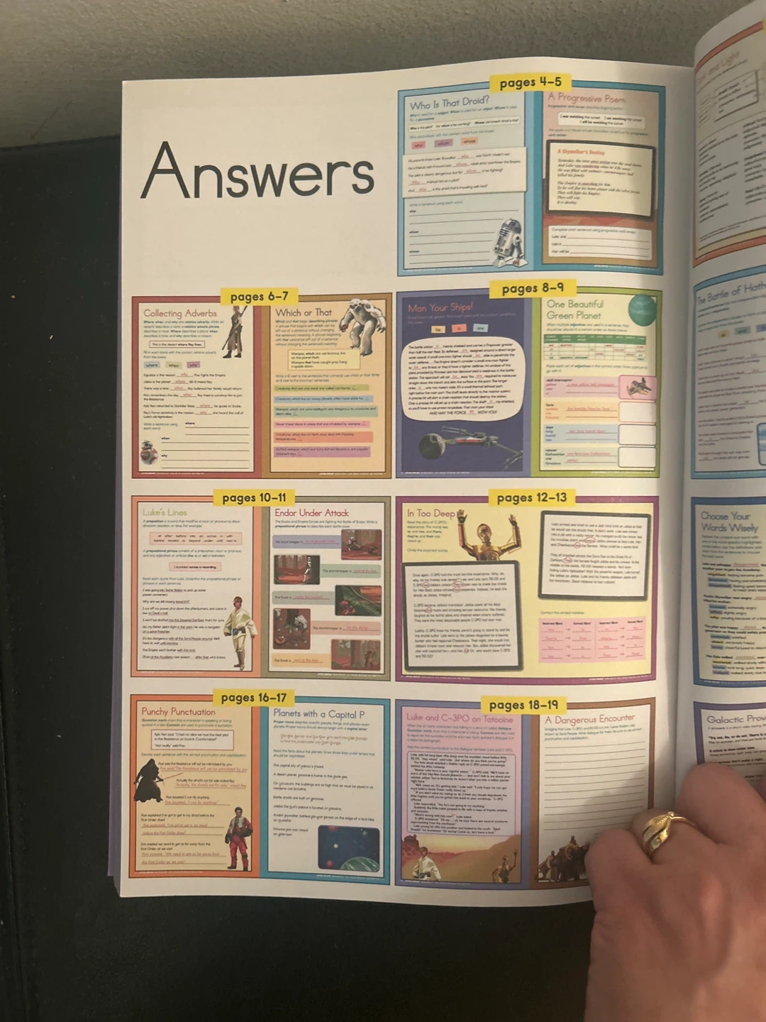 Star Wars Workbooks: 4th Grade Reading and Writing - photo 3