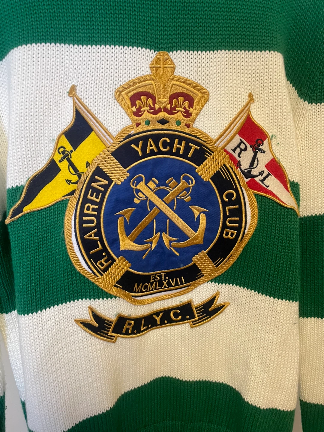 Polo Ralph Lauren Yacht Club Sweater Size S - photo 2