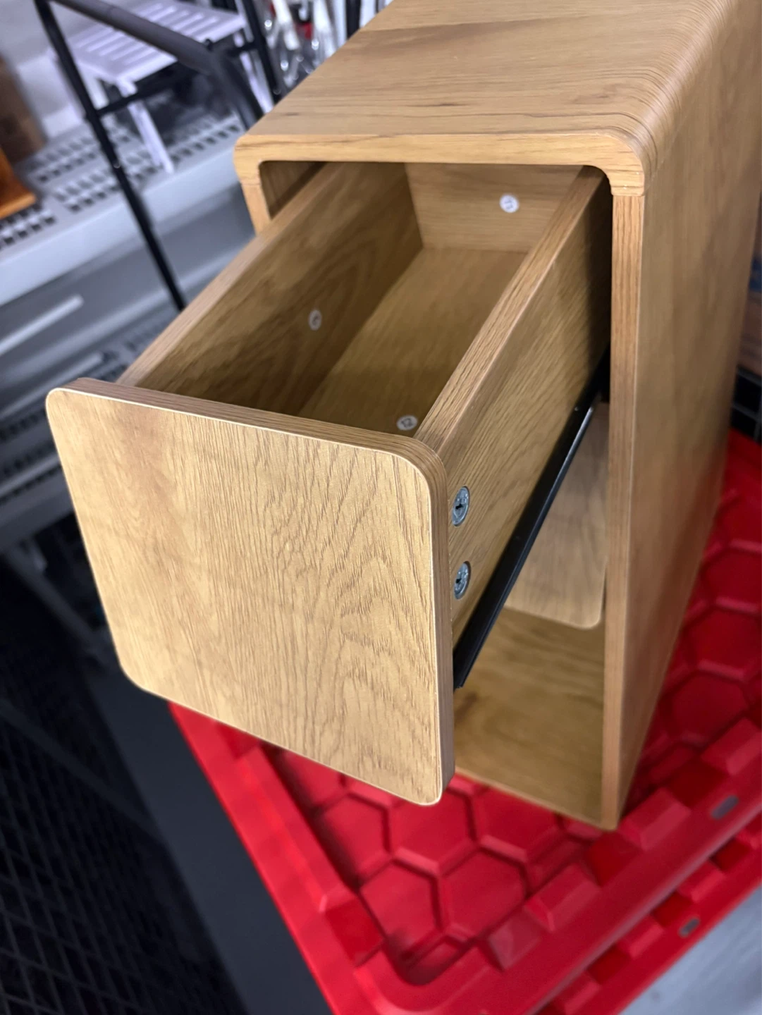 Wooden Accent Stand with 2 Drawers - photo 4