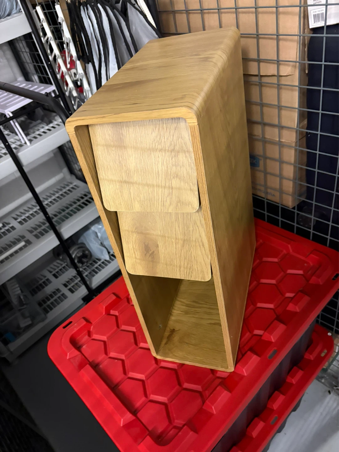 Wooden Accent Stand with 2 Drawers - photo 3