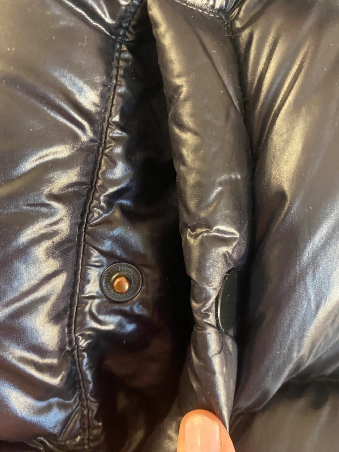 Tna The Super Puff Black Puffer Jacket size small - photo 3