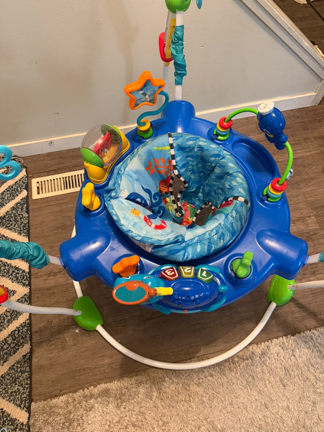 Baby Einstein Neptune's Ocean Discovery Activity Baby Jumper - photo 2