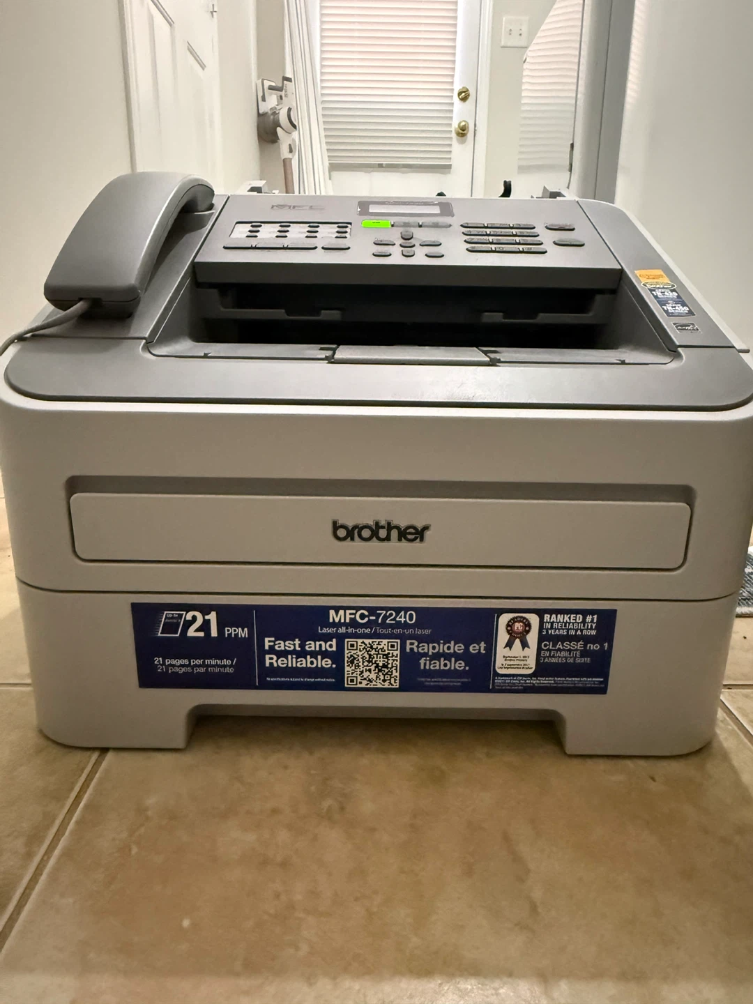 Brother MFC-7240 Multifunction Laser Printer - photo 2