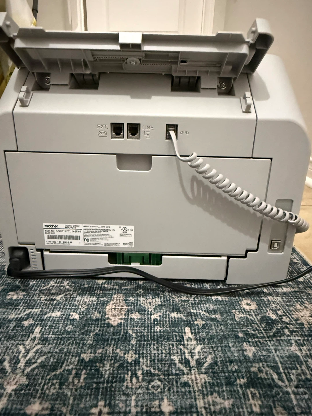 Brother MFC-7240 Multifunction Laser Printer - photo 5