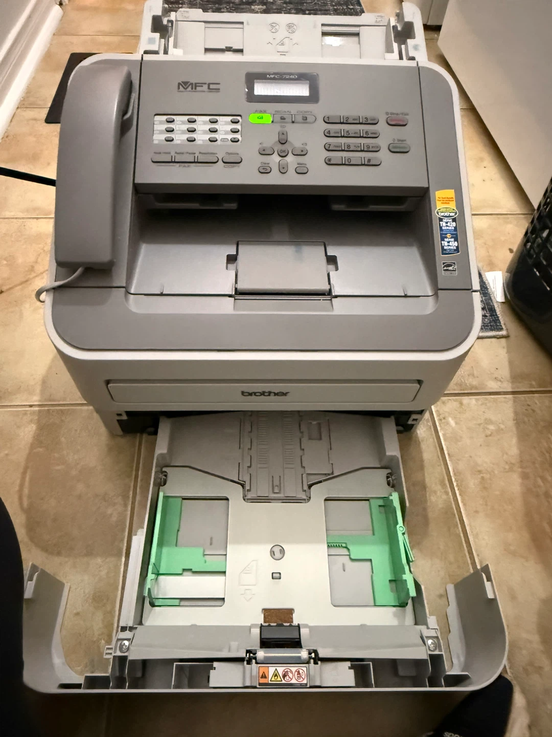 Brother MFC-7240 Multifunction Laser Printer - photo 4