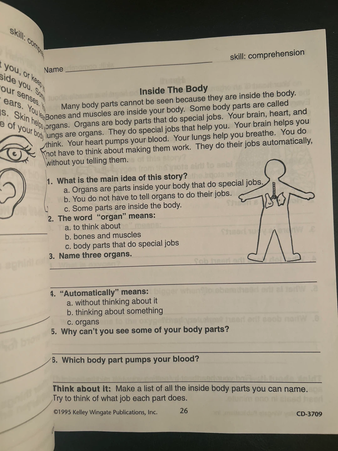 Kelley Wingate Reading Comprehension and Skills Grade 2 Workbook - photo 3