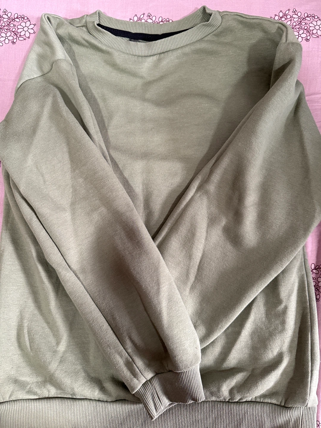 Olive Green Crewneck Sweatshirt