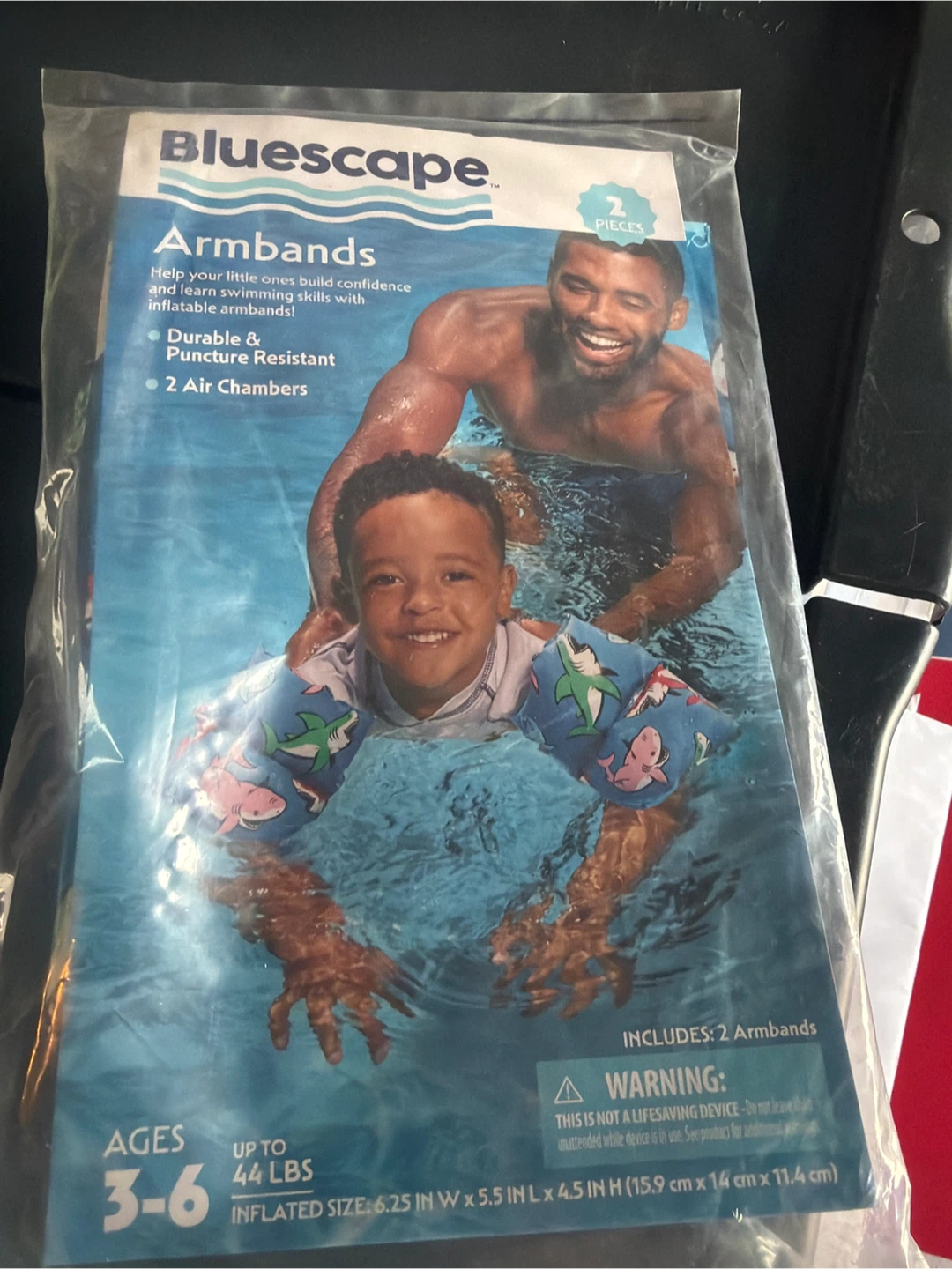 Bluescape Armbands for Kids Ages 3-6