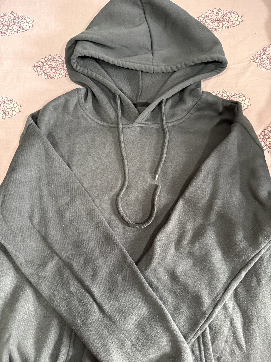 Grey Hooded Sweatshirt