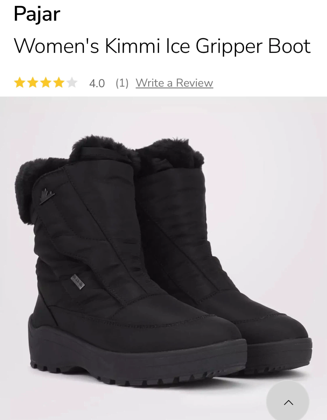 Pajar Women's Kimmi Ice Gripper Boot (Women’s size 8) - photo 5