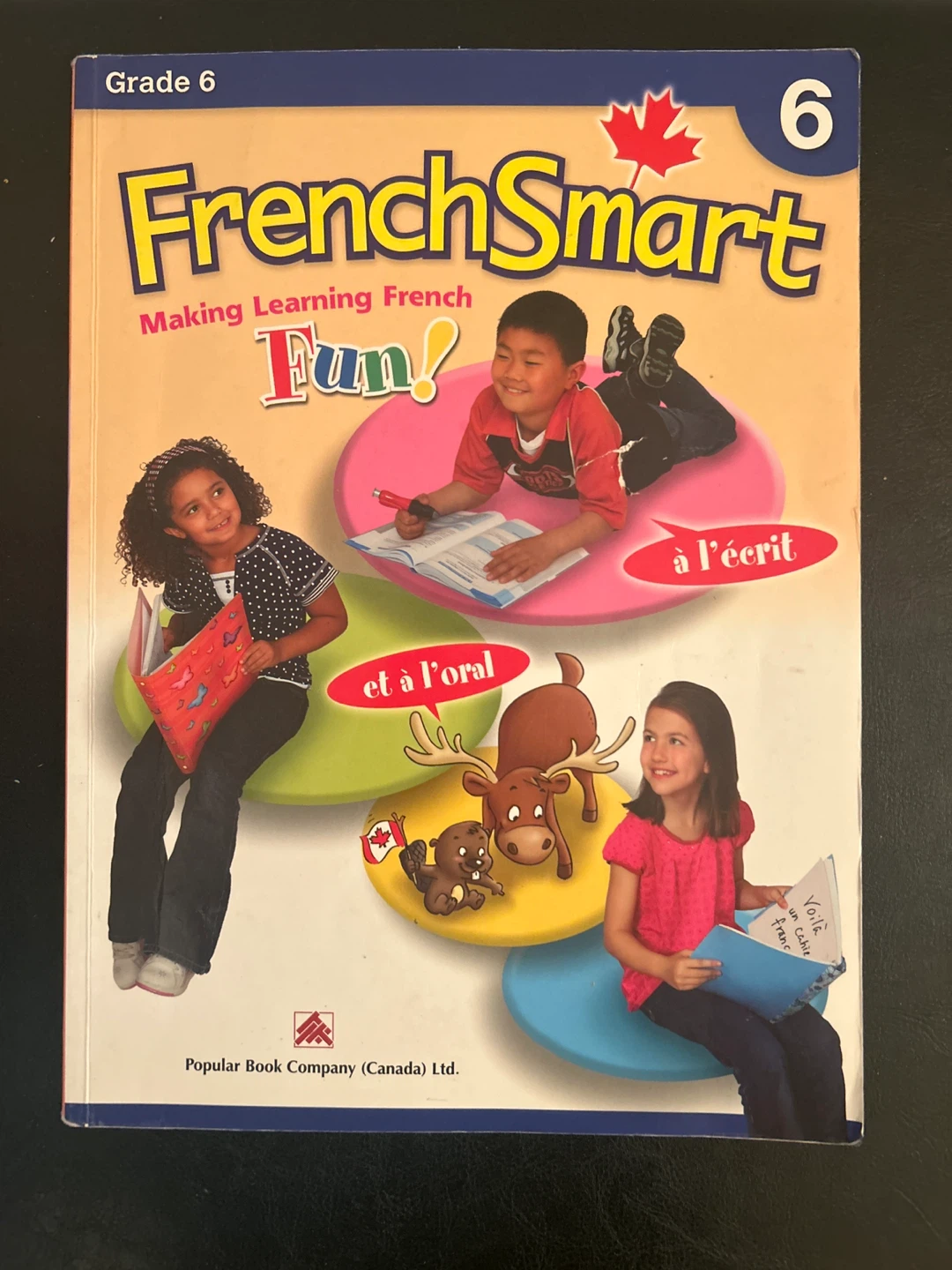 FrenchSmart Grade 6 French Language Learning Book