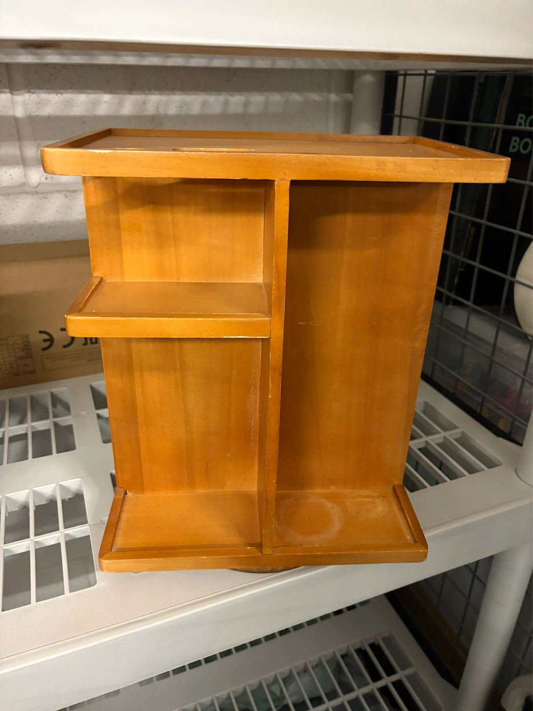 Wooden Rotating Organizer - photo 3