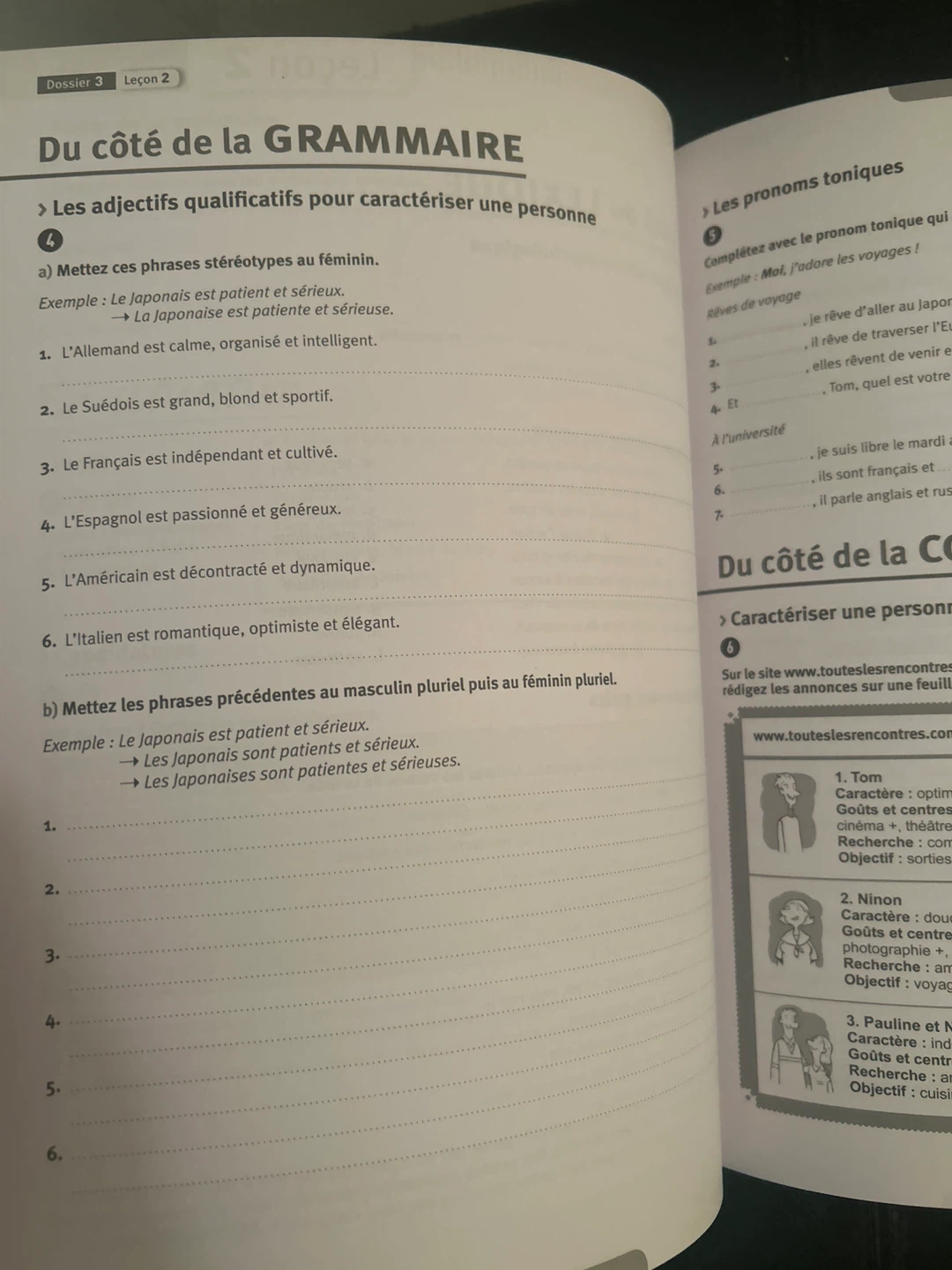 Alter Ego+ A1 Cahier d'activités Français Language Textbook - photo 2