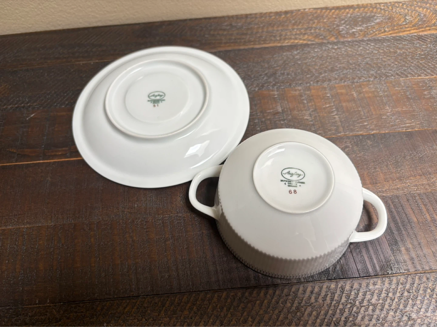 Arzberg Soup Bowl with Saucer - photo 2