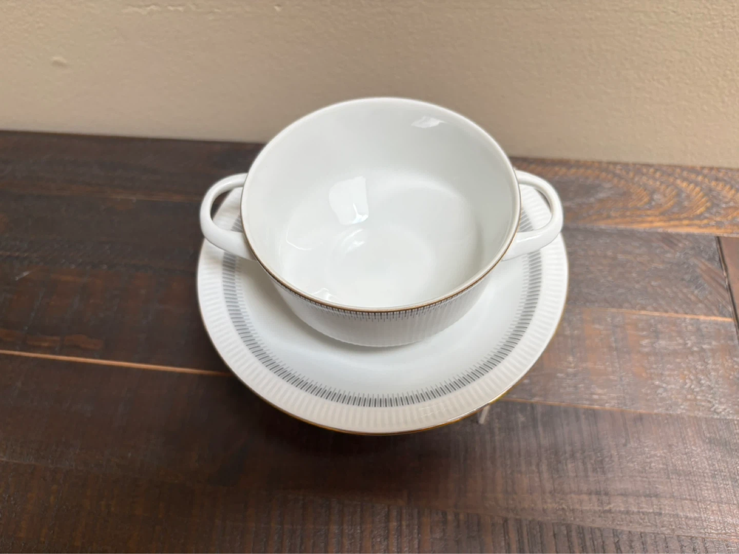 Arzberg Soup Bowl with Saucer - photo 3