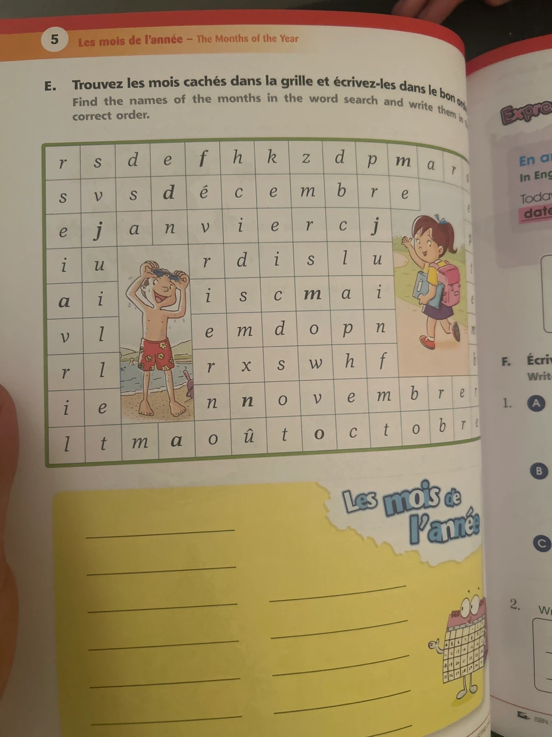 Canadian Curriculum FrenchSmart Grade 4 Workbook - photo 2