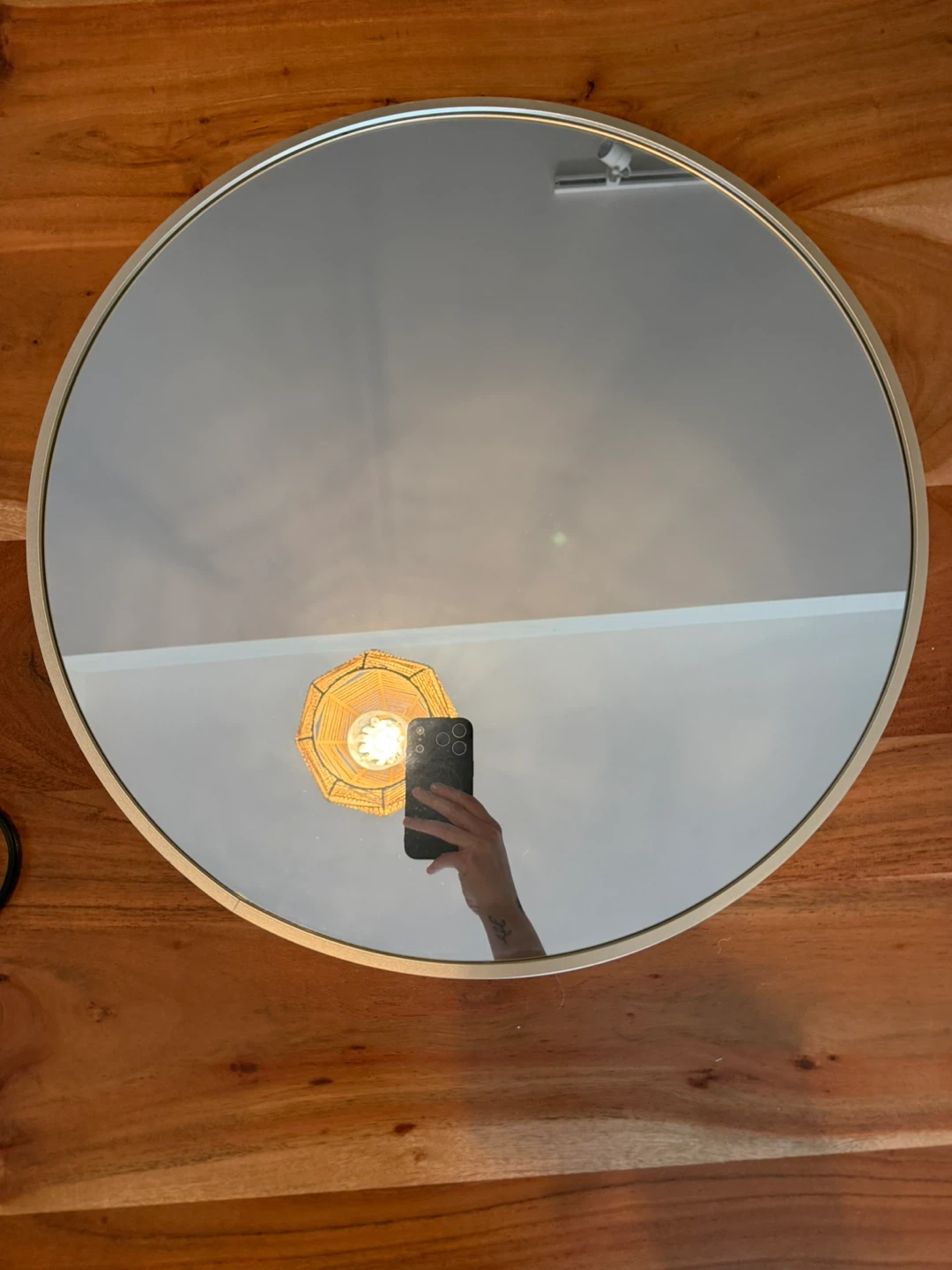 Round Gold Mirror - 20 x 20” - photo 4