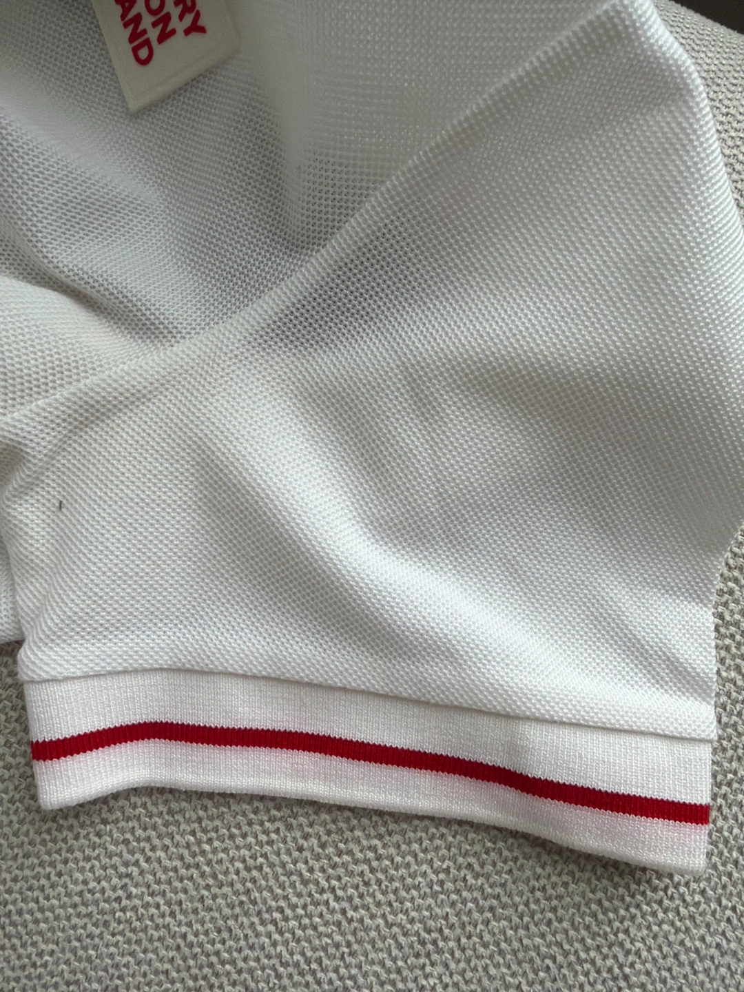 Burberry London England White Polo Shirt Size S - photo 3