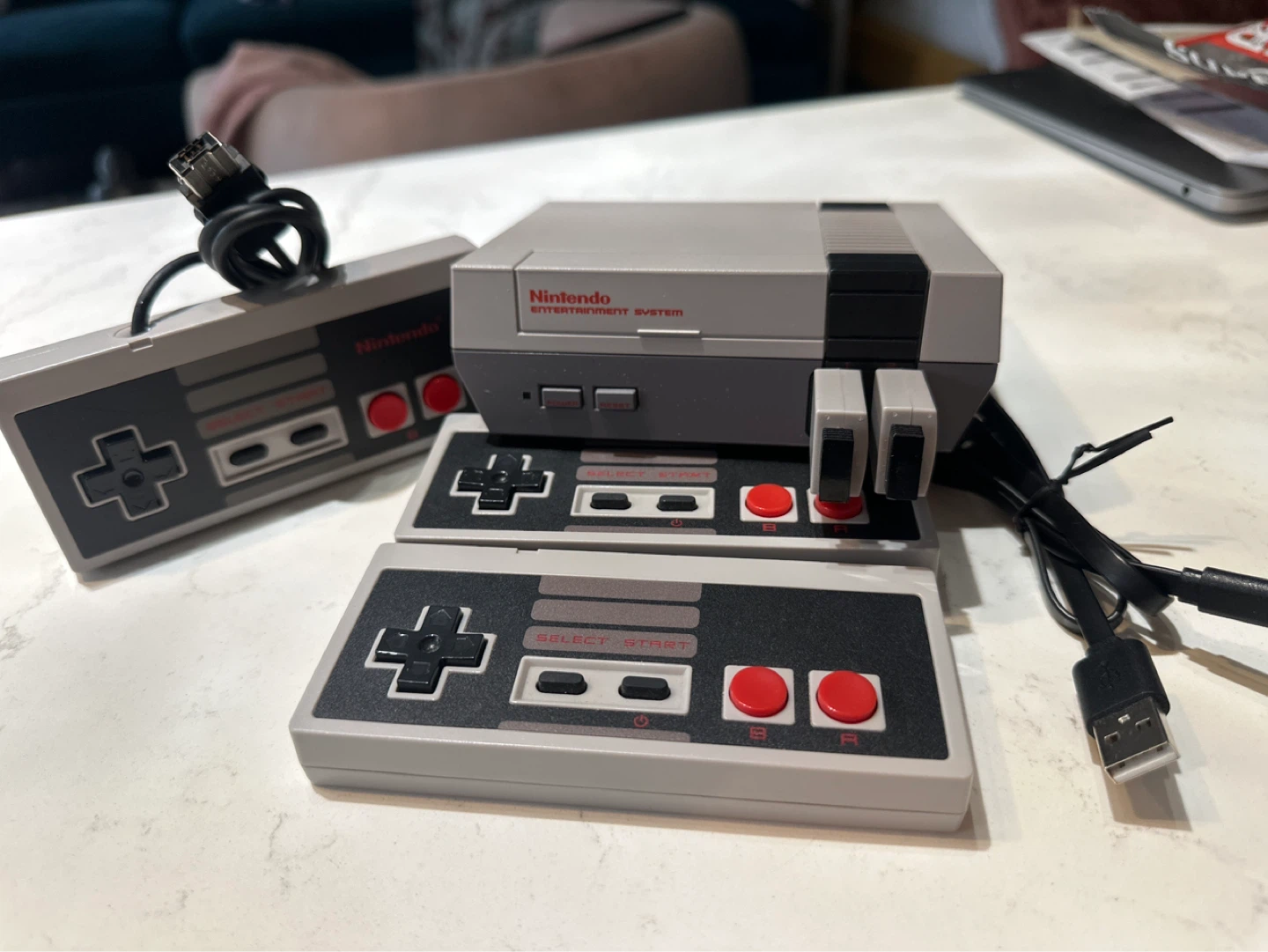 NES Classic Edition Console w 3 Controllers