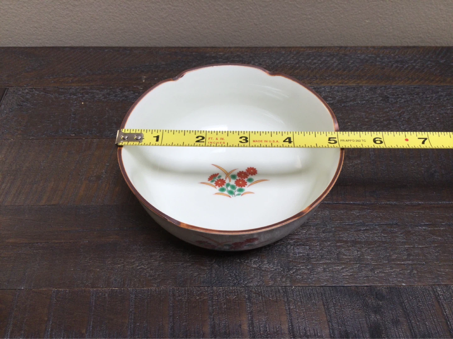 Vintage Japanese Porcelain Bowl Set of 5 with Box - photo 4