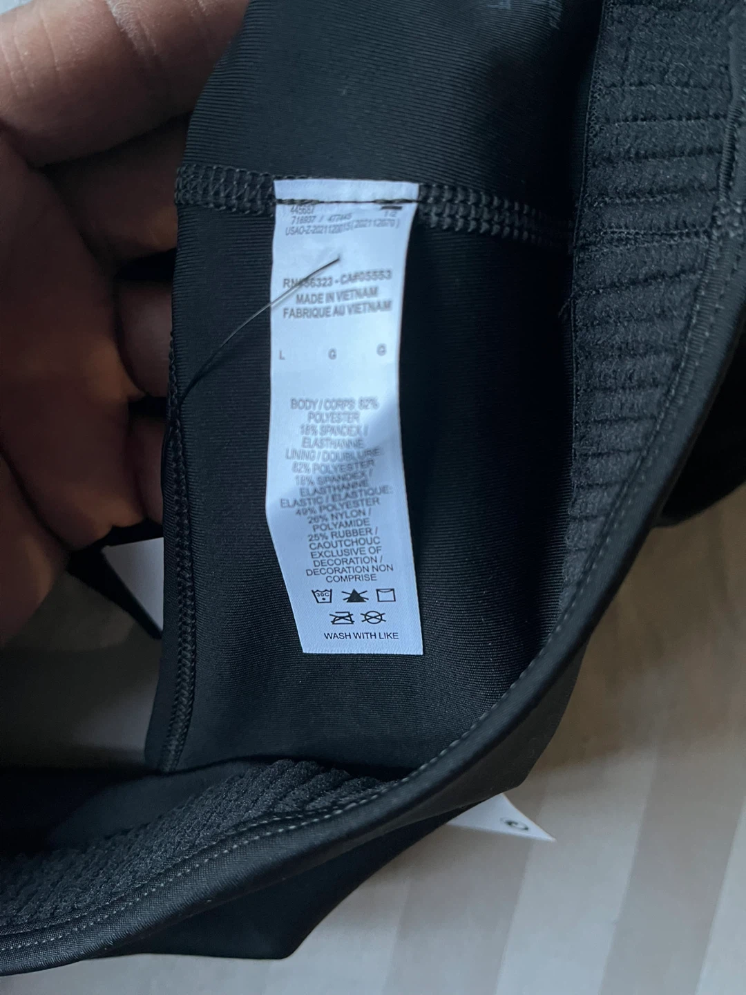 Nike Black Sports Bra Size L - photo 4