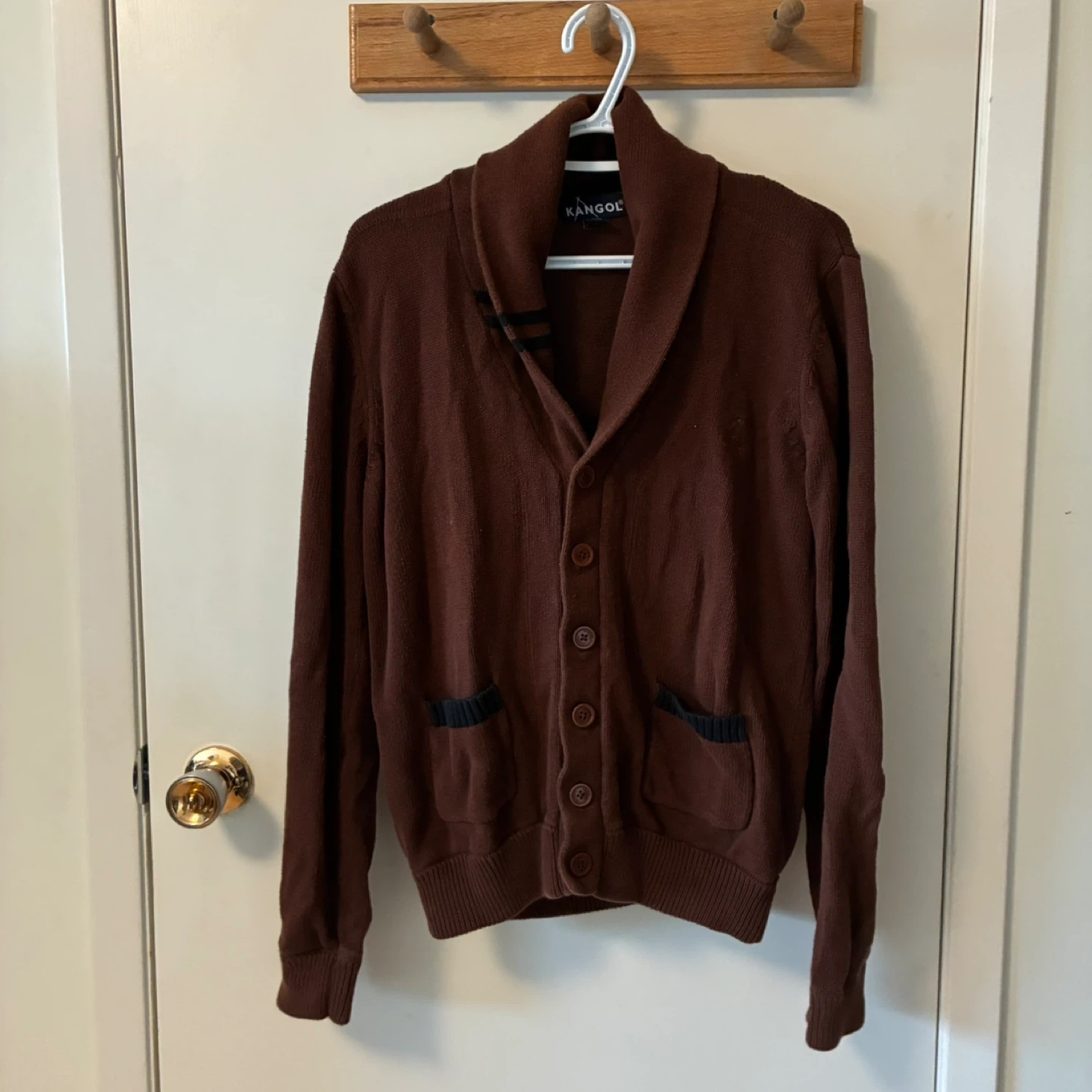 Kangol Shawl Collar Cardigan