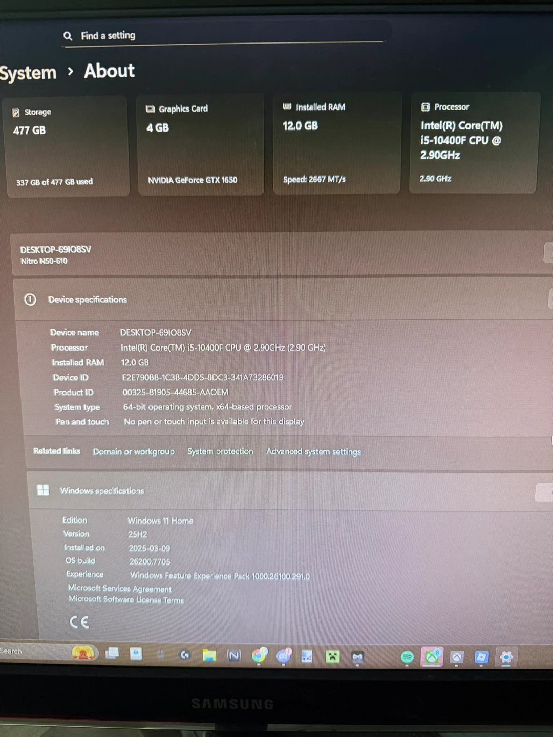 Acer Nitro Entry PC - photo 3