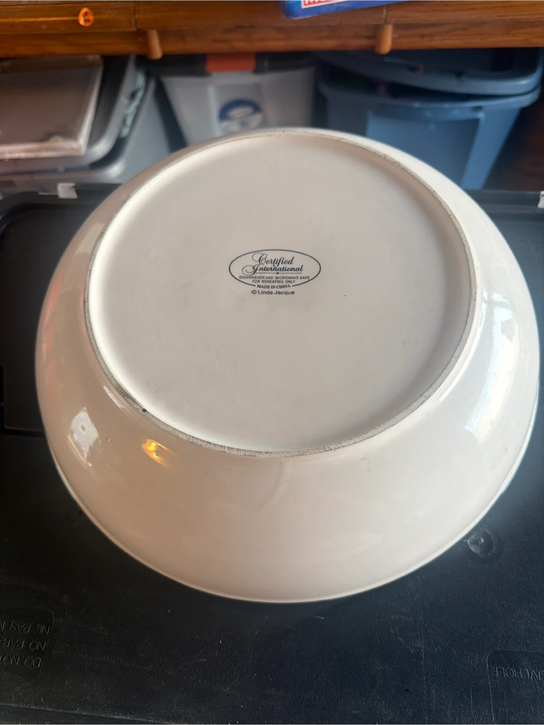 Certified International Salad Bowl by Linda Jacque - photo 2