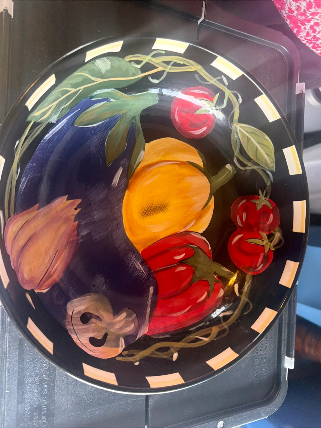 Certified International Salad Bowl by Linda Jacque