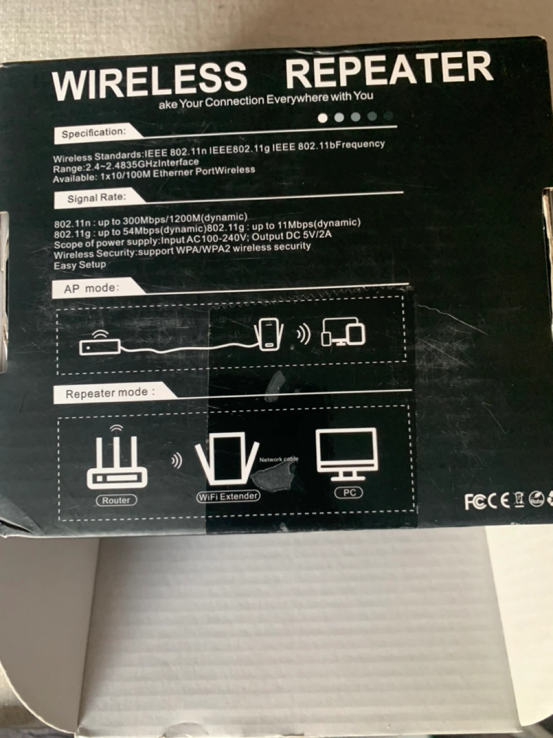 Wireless Repeater WiFi Extender - photo 4