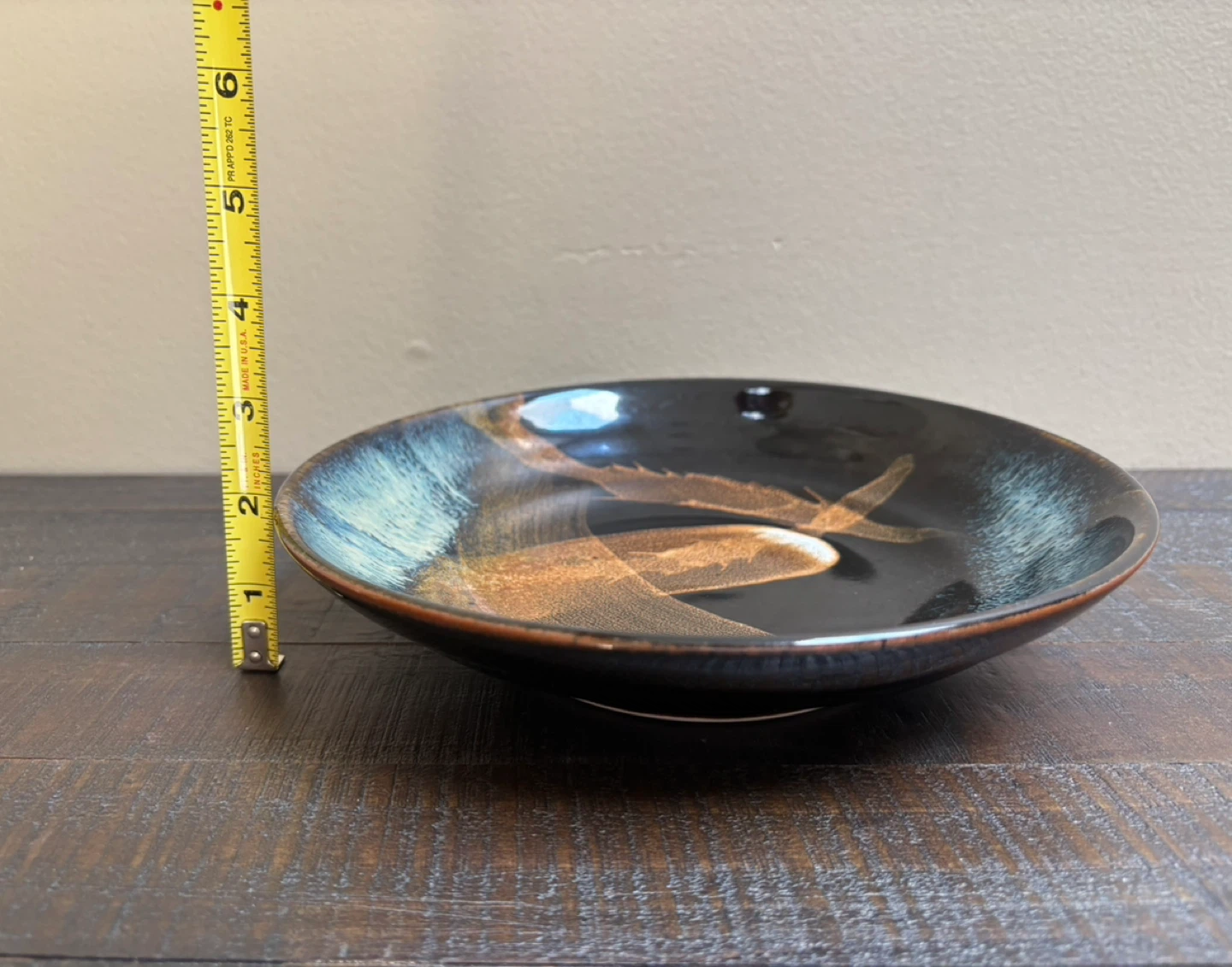 Black ceramic serving py - photo 3