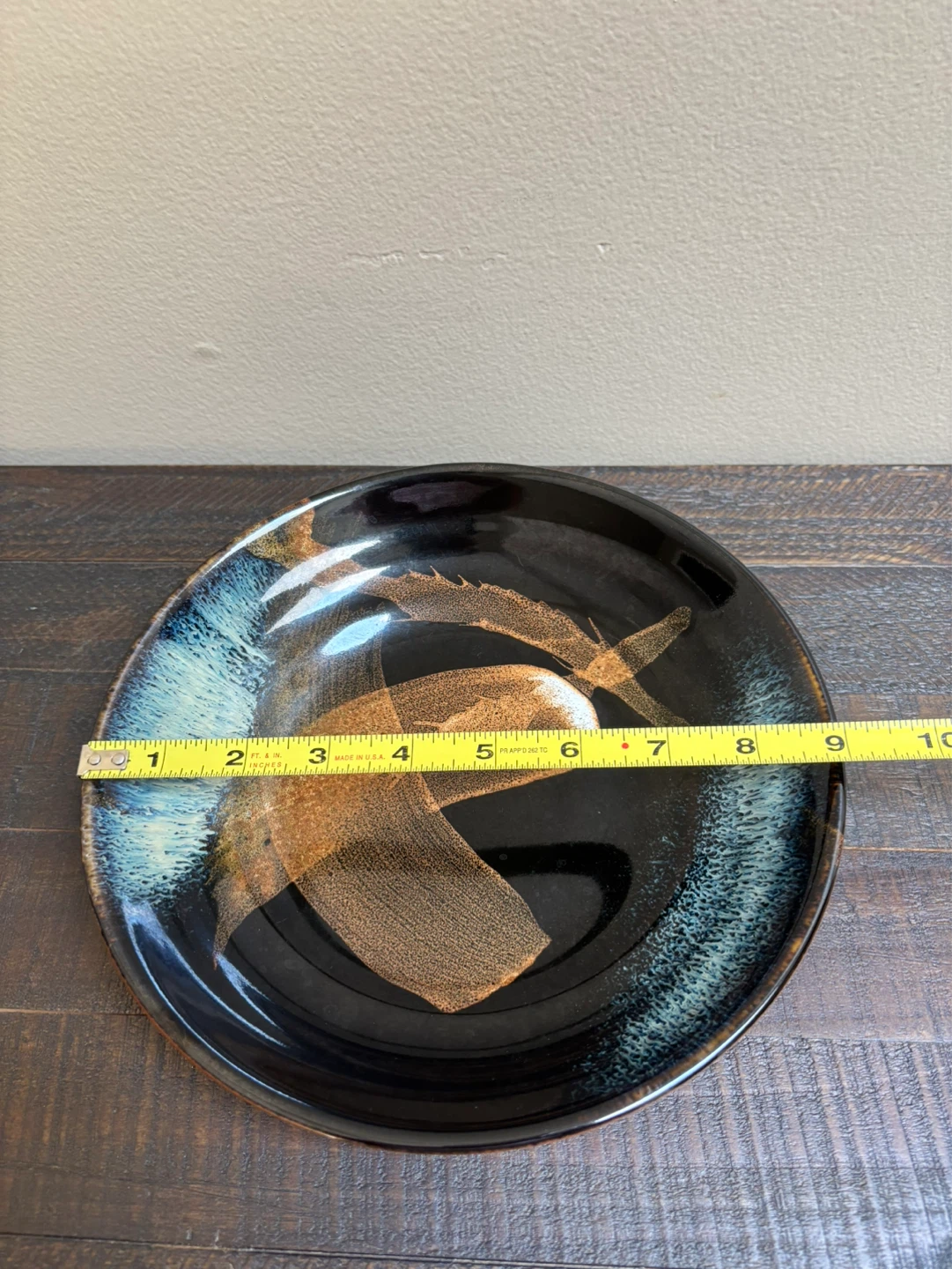 Black ceramic serving py - photo 2