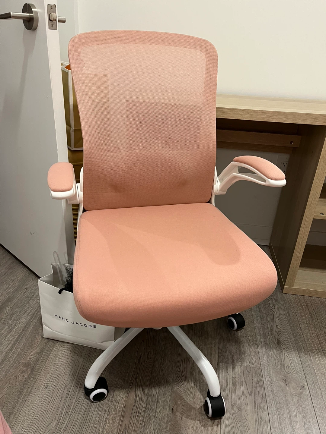 Ergonomic Pink Mesh Office Chair